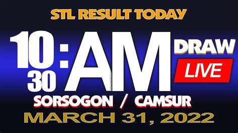 STL RESULT CAMSUR .